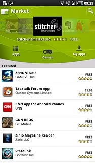 To search by category:Press Apps or Games.Go to the required category.