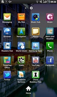 Press the application you've just downloaded.Follow the instructions on the display to use the application.