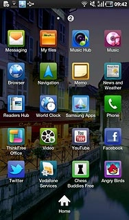 Press the application you've just downloaded.Follow the instructions on the display to use the application.