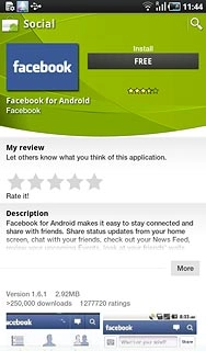 Press the field below Install.