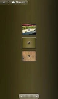 Press the required video clip.Follow the instructions on the display to upload the selected video clip.