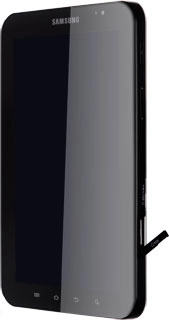 Close the cover on the right side of your device.