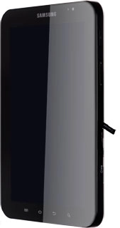 Open the cover on the right side of your device.