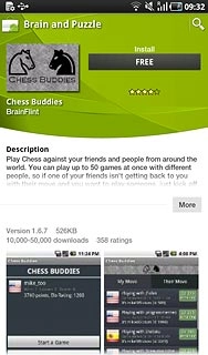 Press the field below Install or Buy.Follow the instructions on the display to download and install the application.