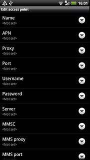 Press APN.Key in live.vodafone.com 