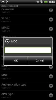 Key in 505 and press OK.