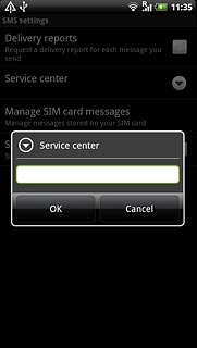 Key in +61415011501 and press OK.