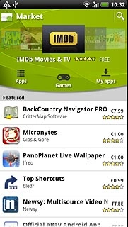To search by category:Press Apps or Games.Go to the required category.