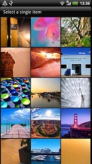 Press the required picture.