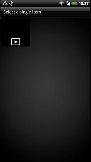 Press the required video clip.