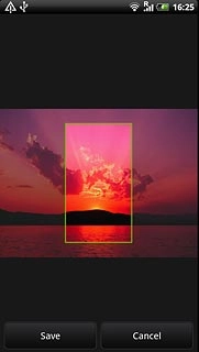 Drag the frame to the required position to select the required detail.