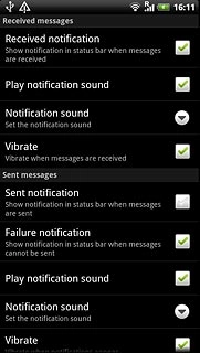 Press Notification sound.