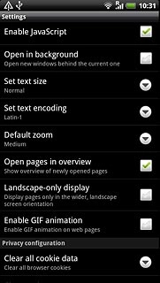 Press Clear all cookie data.