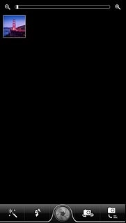 To turn the flash on or off:Press the flash icon repeatedly to turn the flash on or off.