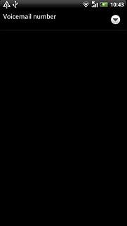 Press Voicemail number.