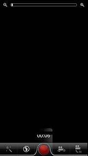 Press the record icon to stop the video recorder.The video clip is automatically saved.