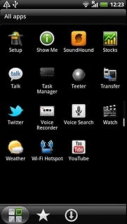 Press Wi-Fi Hotspot.