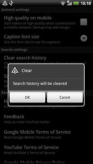Press OK to confirm.