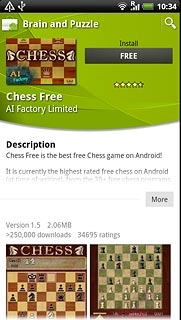 Press the field below Install or Buy.