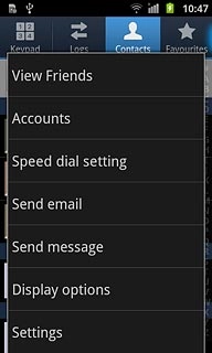 Press Speed dial setting.