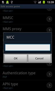 Key in 505 and press OK.