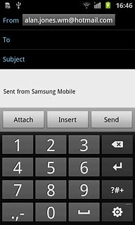 Press the required number.