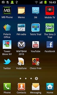 Press the application you've just downloaded.Follow the instructions on the display to use the application.