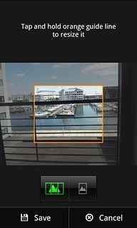 Drag the frame to the required position to select the required detail.