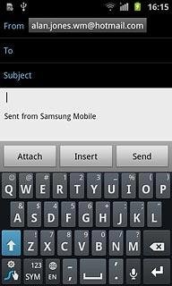 Press the settings icon (a gear wheel).