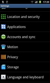 Press Language and keyboard.