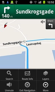 Press Exit Navigation.