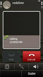 Press End call to end the call.