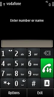 Press and hold the required number key until the number is called.