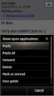 Press Reply.Write your email message.