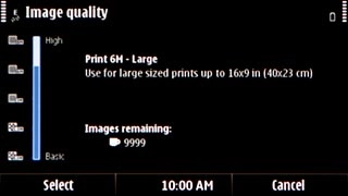 Press the required resolution.