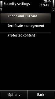 Press Phone and SIM card.