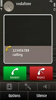 Press Silence when you get a call.The incoming call alert is silenced.If you take no further action after silencing the incoming call alert, the call continues until the caller disconnects or the call is diverted to your voicemail.