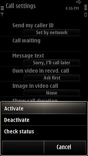 Press Activate or Deactivate.