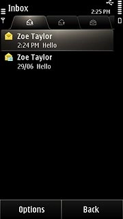 Press the required text message.