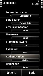 Press Authentication to select Normal.