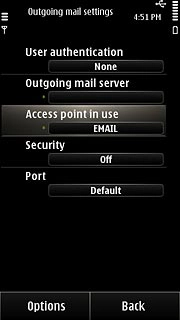 Press Access point in use.