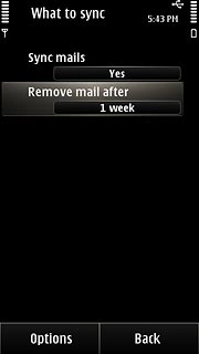 Press Remove mail after.