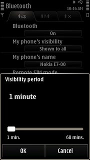 Drag the indicator to select the required period.