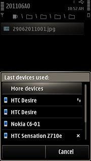 Press More devices, if required.