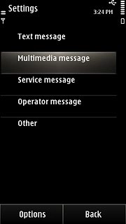 Press Multimedia message.