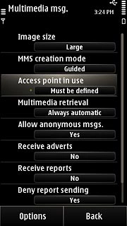 Press Access point in use.