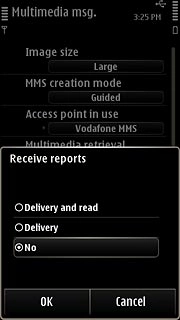 To turn off the function:Press No.