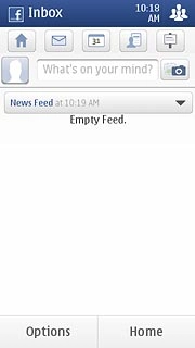Press the events icon.Press the required event.