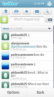 Press the camera icon.