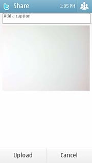 If required, press Add a caption to add text to the picture.Write the text.